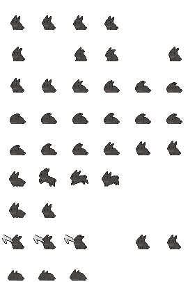 Rabbit Cub (Black)