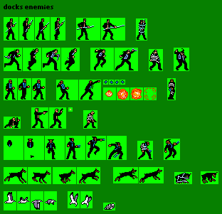 Docks Enemies
