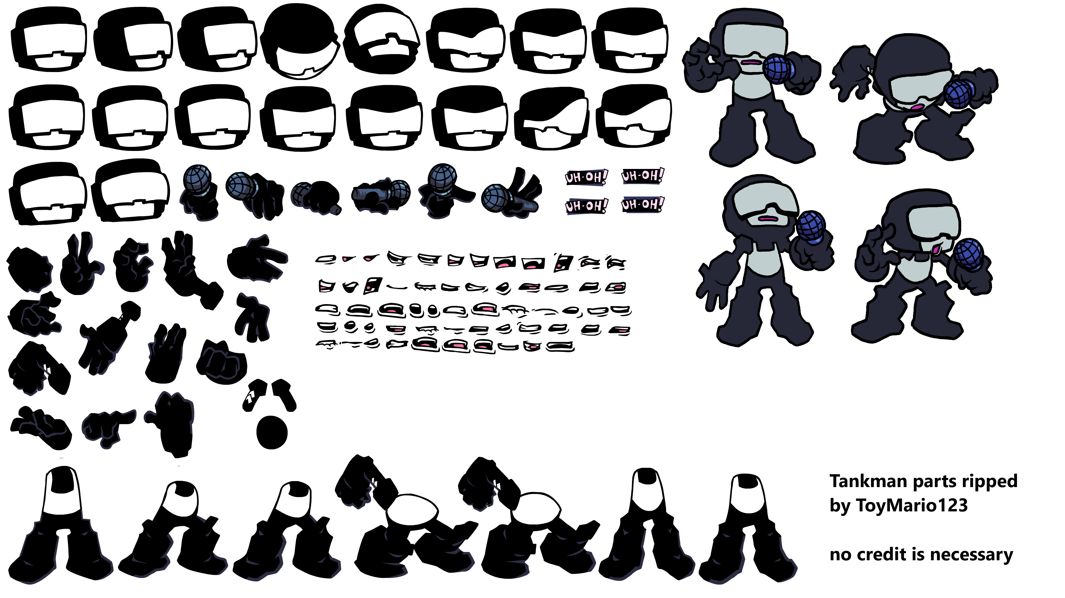 Tankman (Parts)