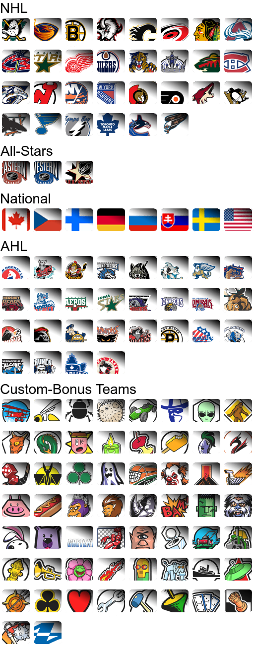 Team Calendar Icons