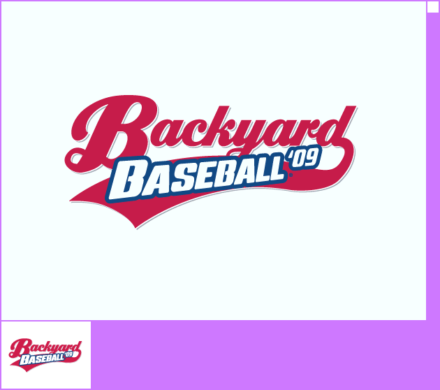 Backyard Baseball '09 - Wii Menu Banner & Icon