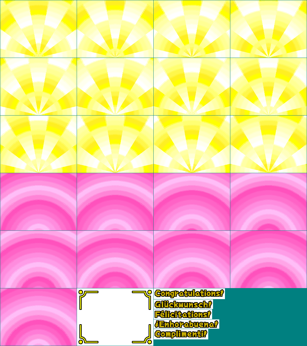Congratulations Screen