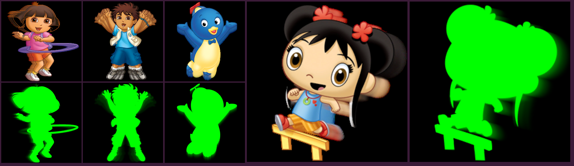 Nickelodeon Fit - Character Game Selection