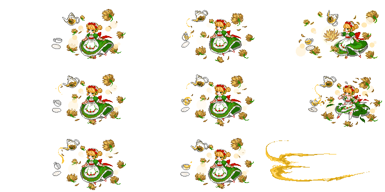 Floria of Tea-set