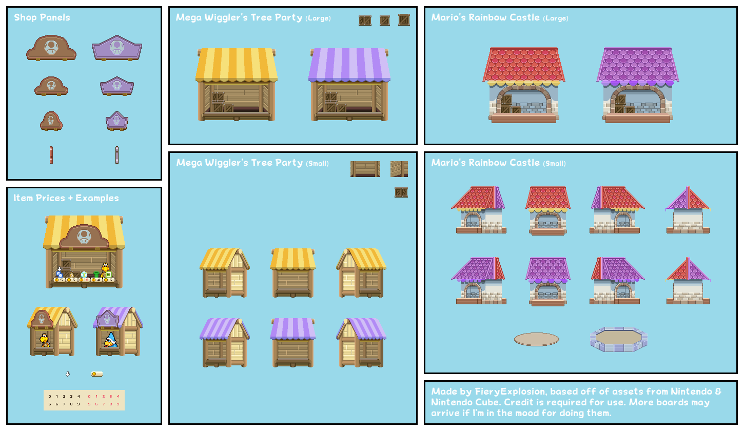 Mario Customs - Super Mario Party Jamboree Item Shops