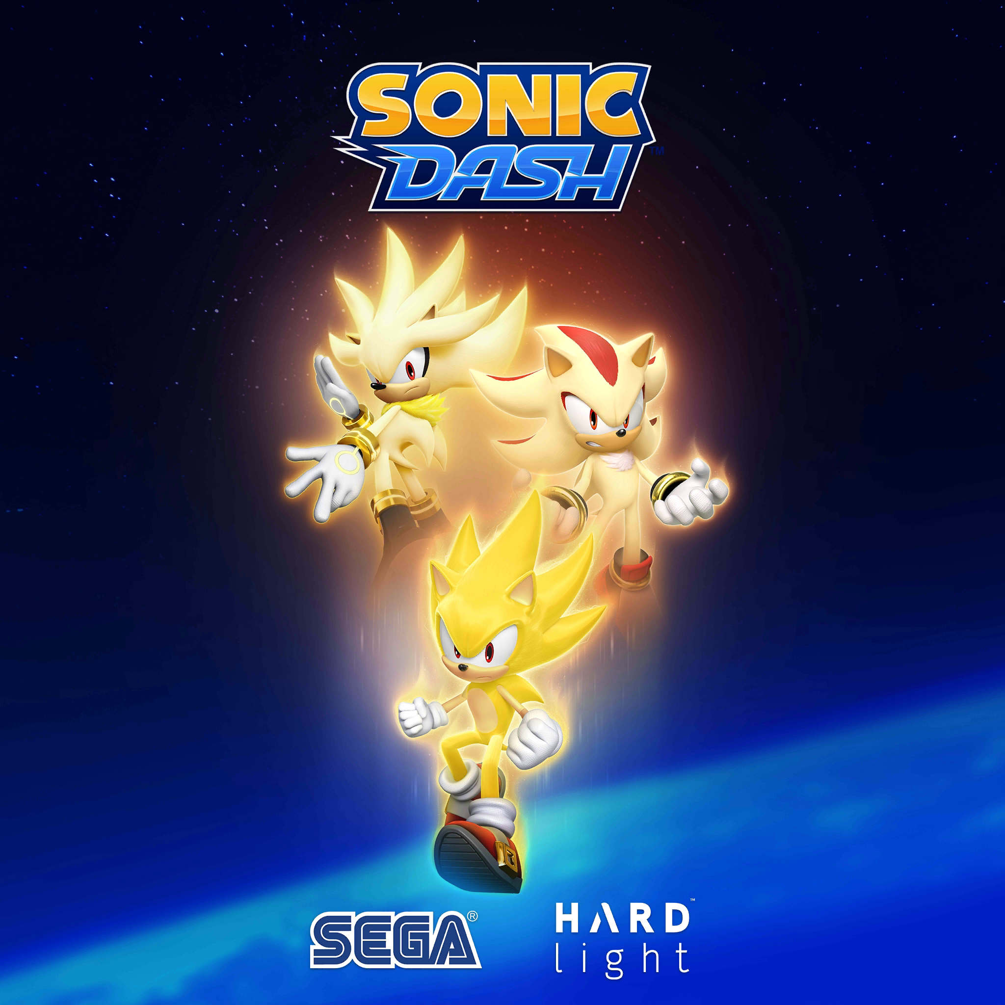 Splash Screen (Super Sonic, Super Shadow, and Super Silver)