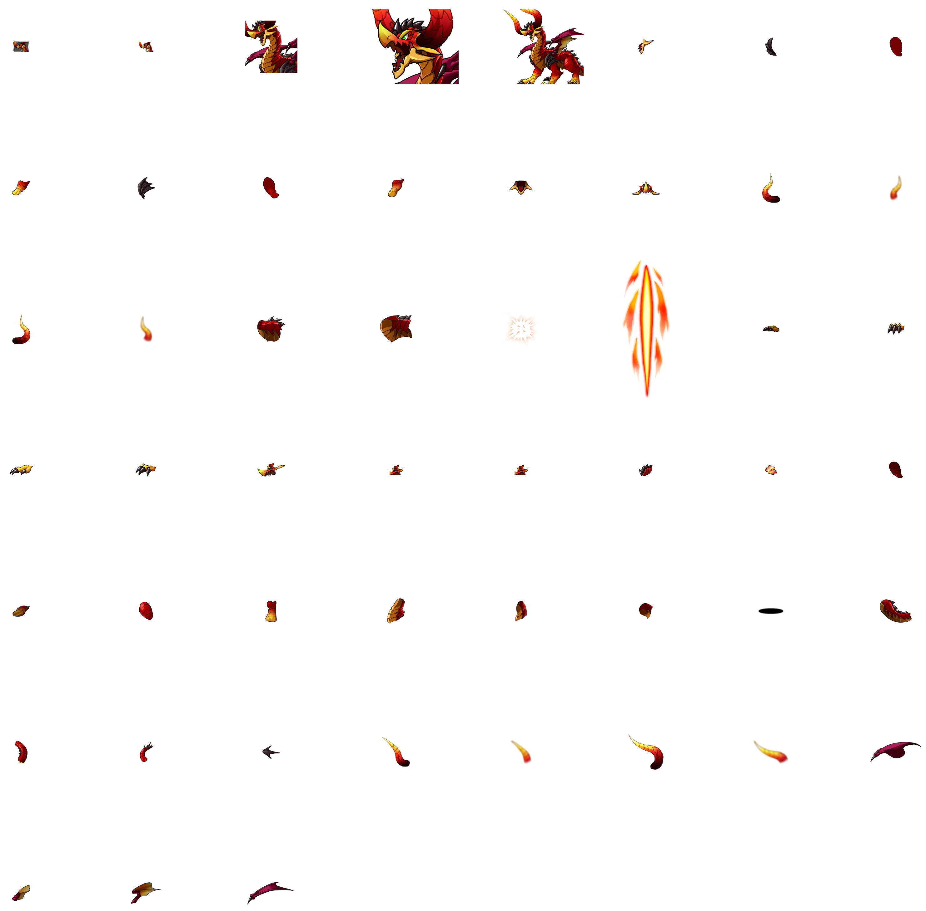 #036 (Flame Dragon, Lance)