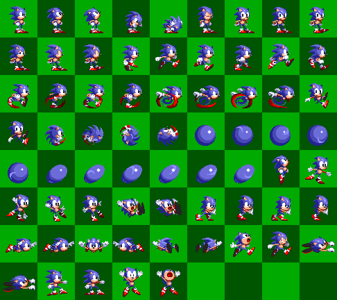 Sonic (Sonic 1-Style, Expanded)