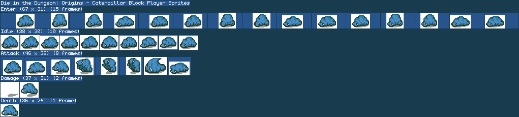 Caterpillar Block Player