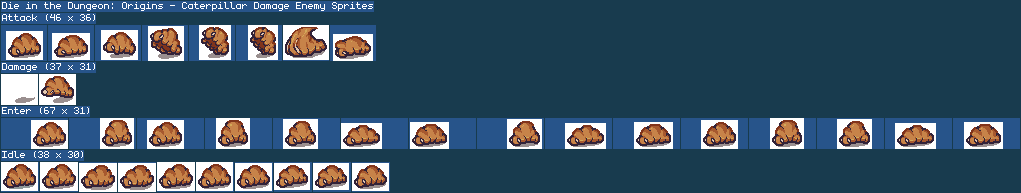 Caterpillar Damage Enemy