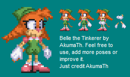 Belle (Sonic 3-Style)