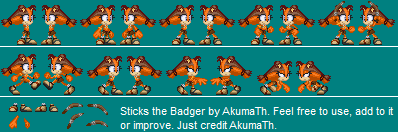 Sticks (Sonic 3-Style)