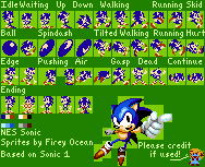 Sonic (NES-Style)