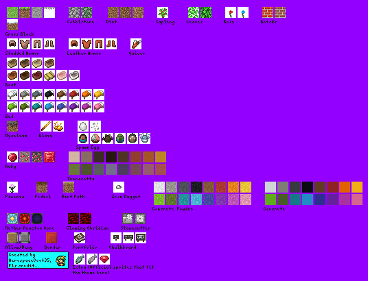 Minecraft Customs - Refurbish Blocks and Items
