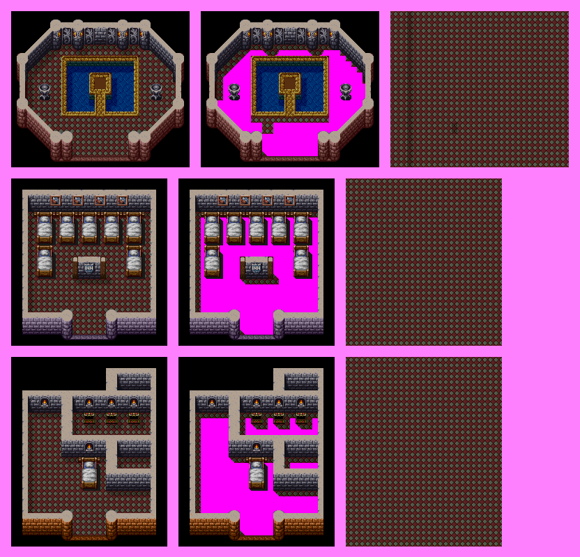 Mote's World of Dreams & Mogu's Dream (Shared Town Interior)