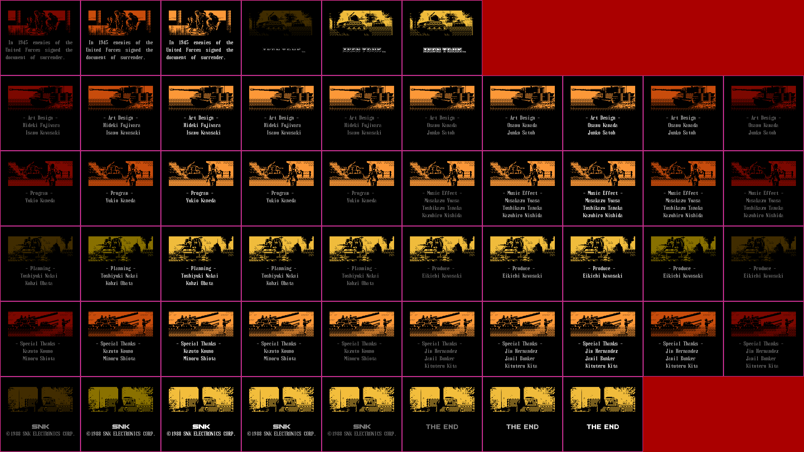 Ending & Credits (USA / EU)