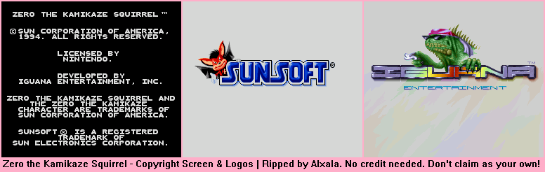 Copyright Screen & Logos