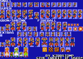 Mario (SMB1 NES-Style, Upgraded)