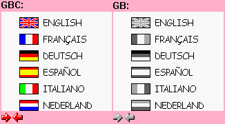 Language Select Screen (EU)