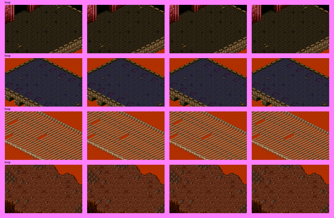 Battle Backgrounds (Animated Lava)
