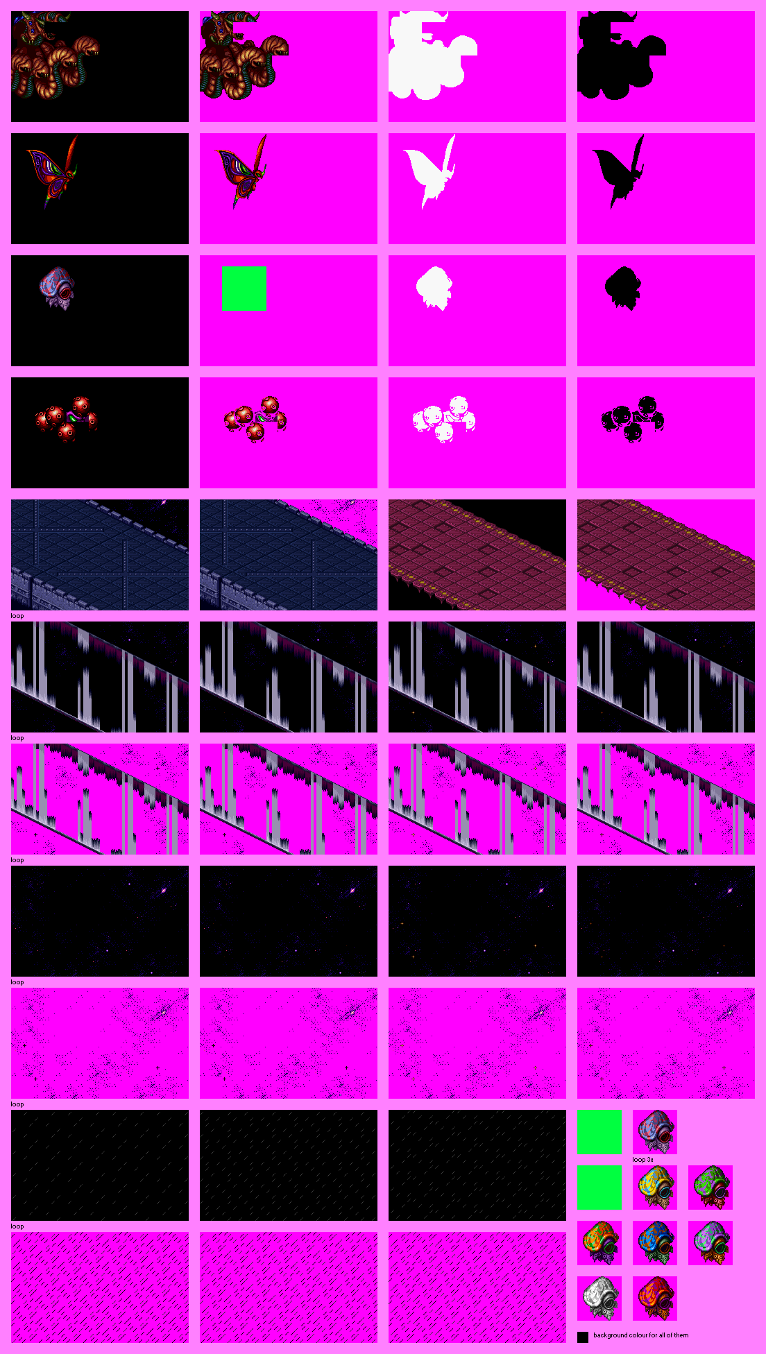 Battle Backgrounds with Transparency (Static & Animated)