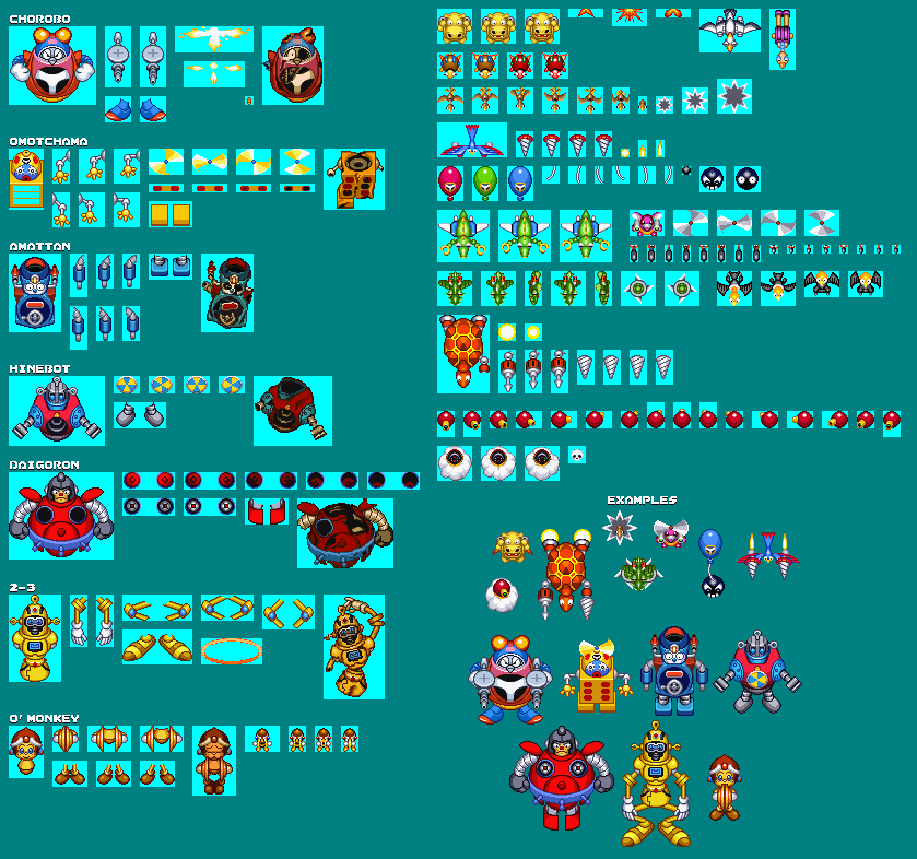 Stage 5 Enemies