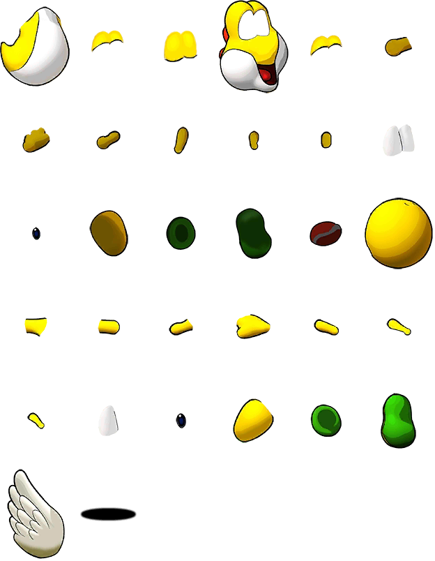 Winged Yoshi (Yellow)