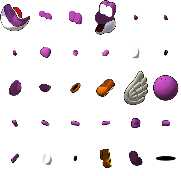 Winged Yoshi (Purple)