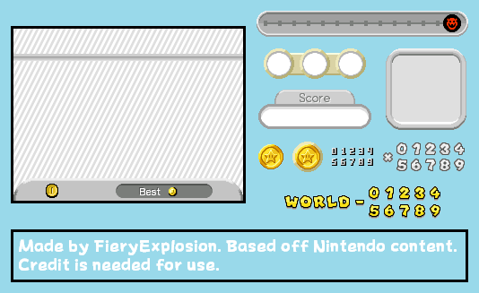 NSMB2 Level Touch Screen