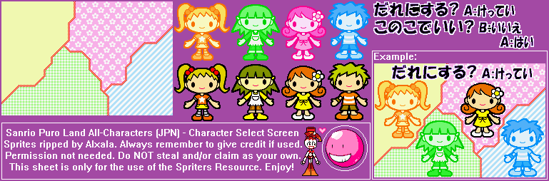Character Select Screen