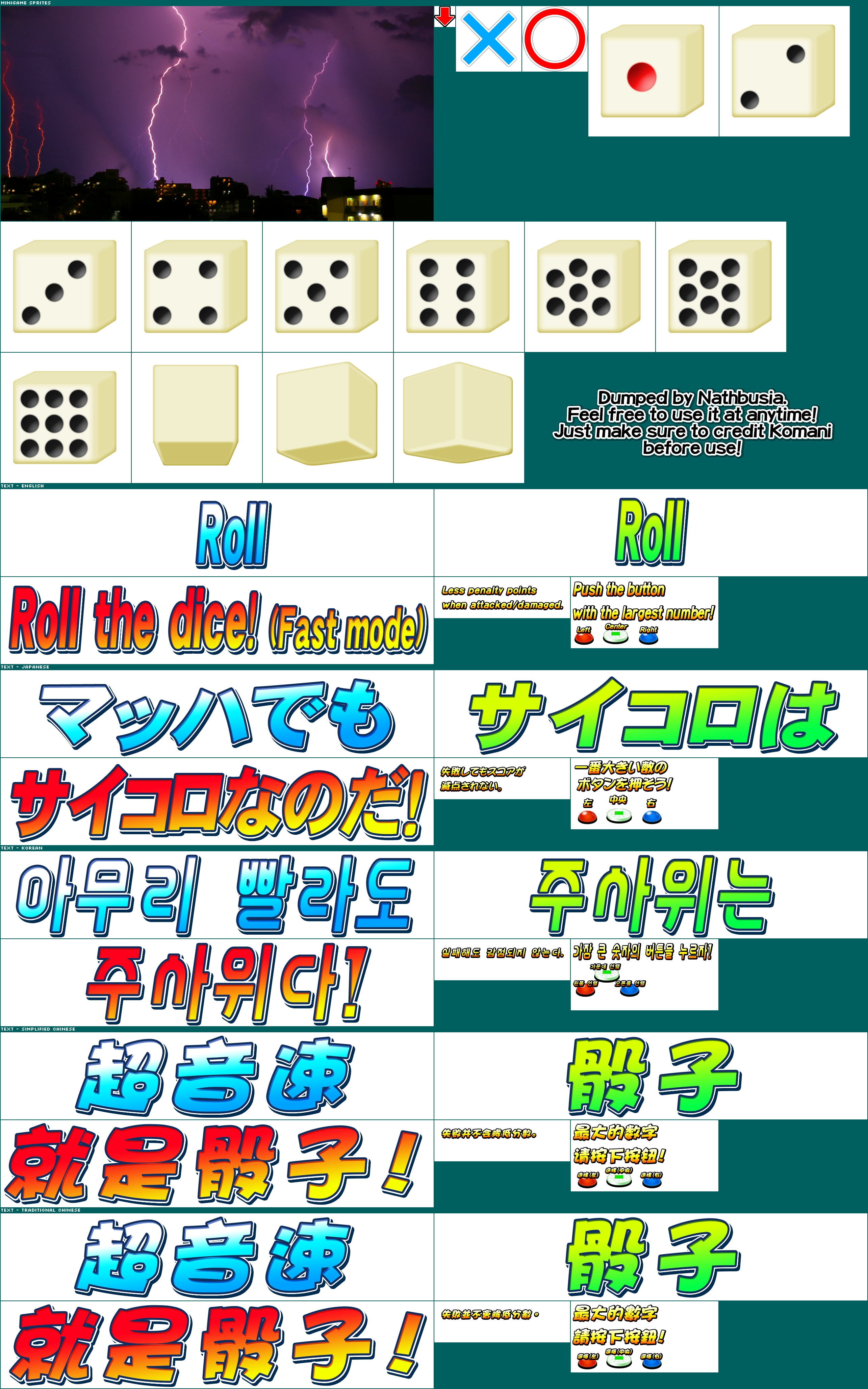 Roll Roll Roll the dice!