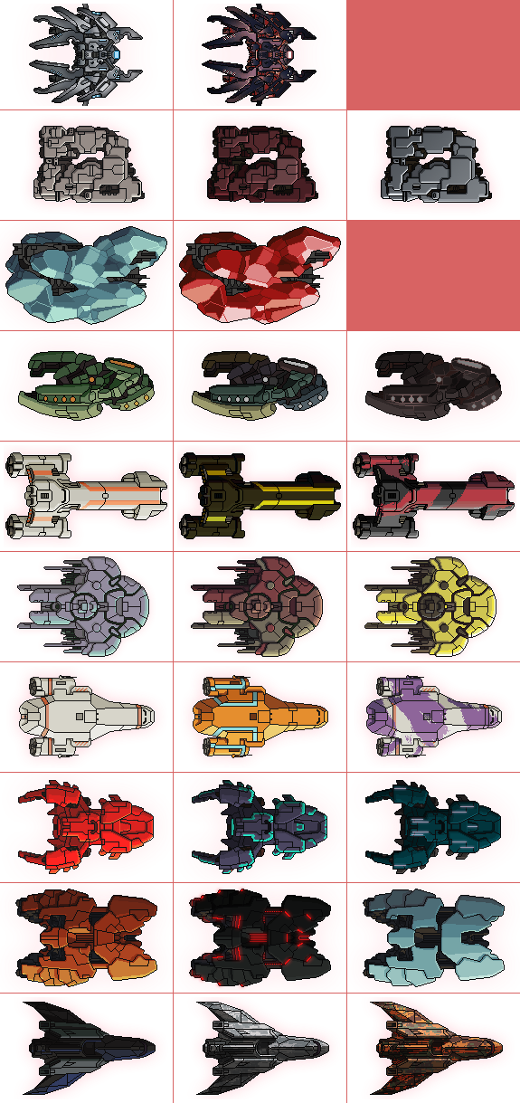 Ship Icons