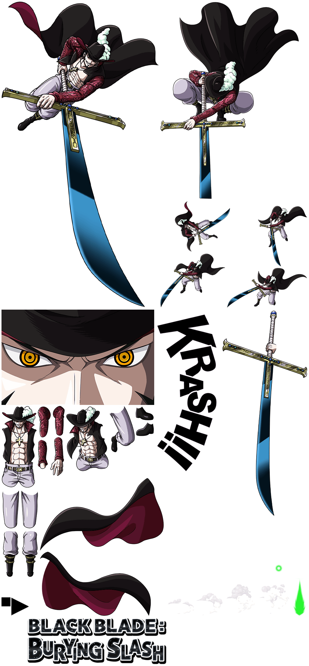 #1227 - Dracule Mihawk Hawk-Eye