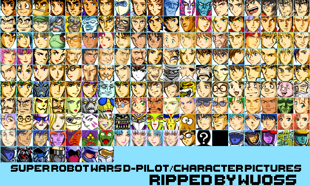 Pilot/Character Portraits