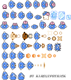 Kine (Kirby's Adventure Style)