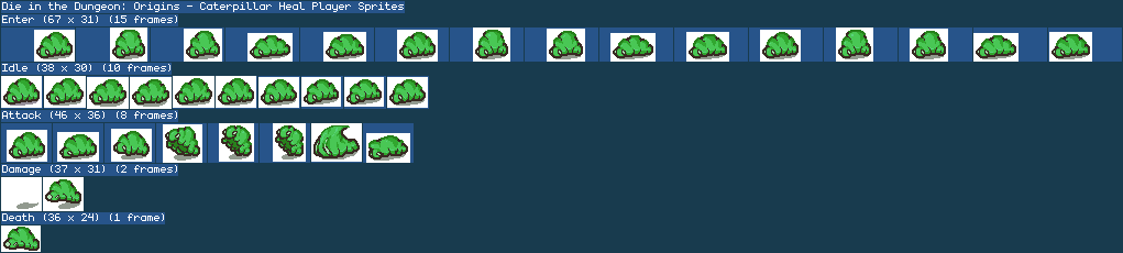 Caterpillar Heal Player