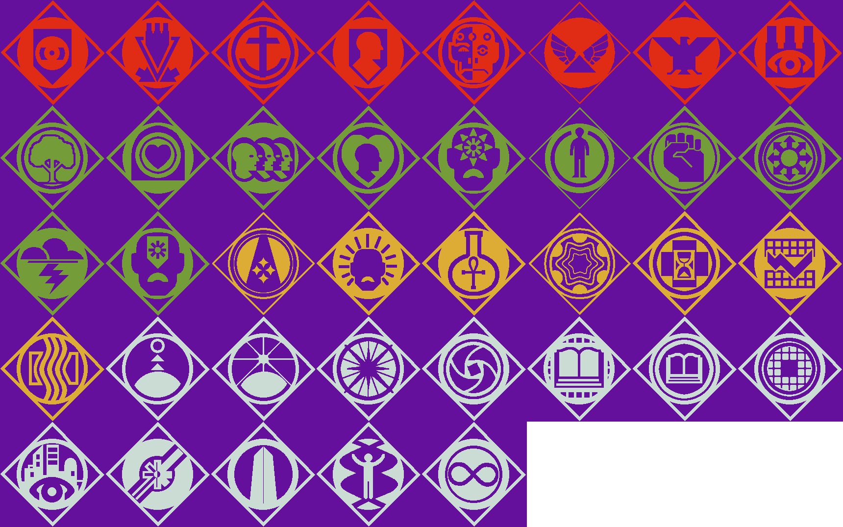 Secret Project Icons