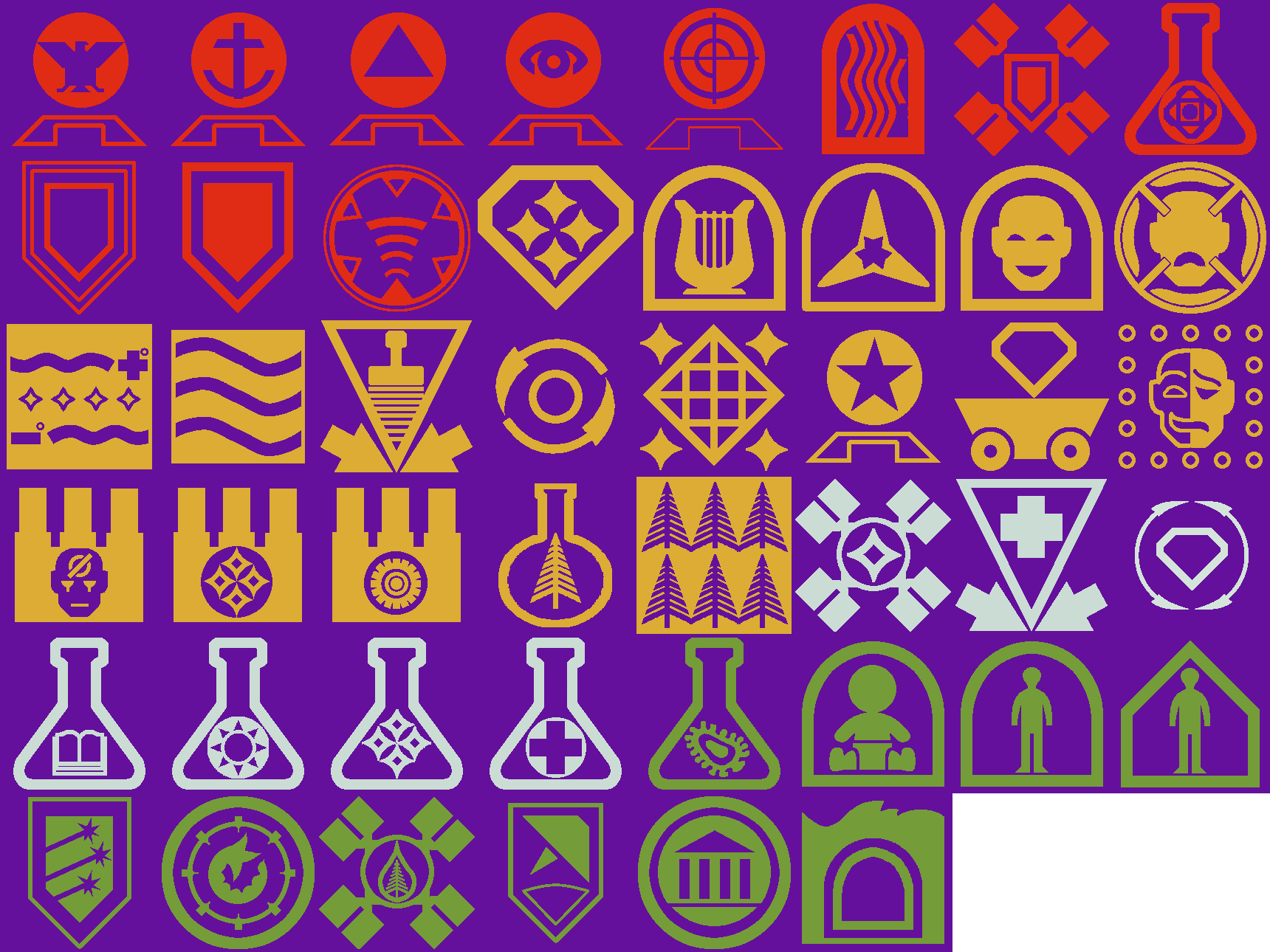 Base Facility Icons