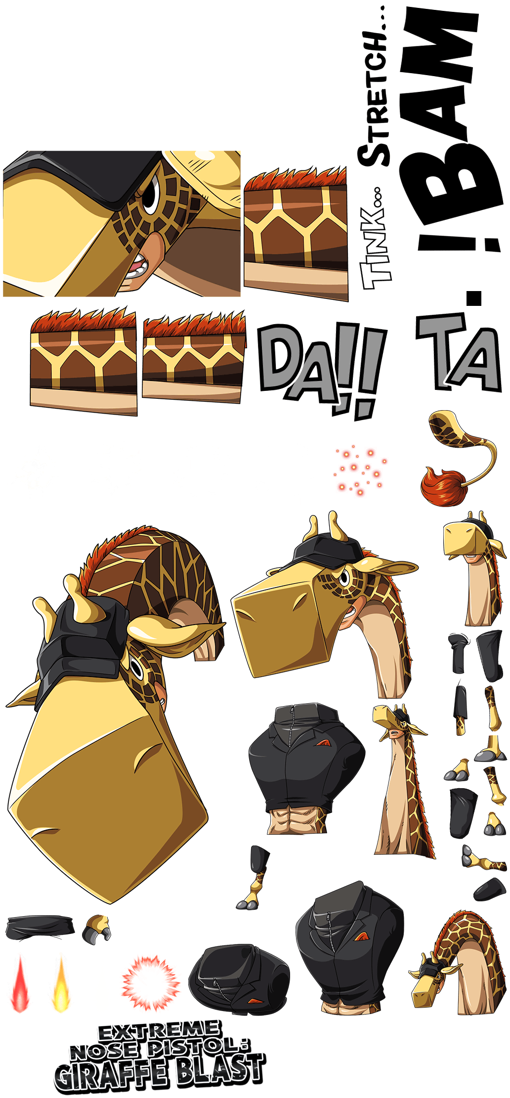 #2483 - Kaku - Giraffe Swordsman