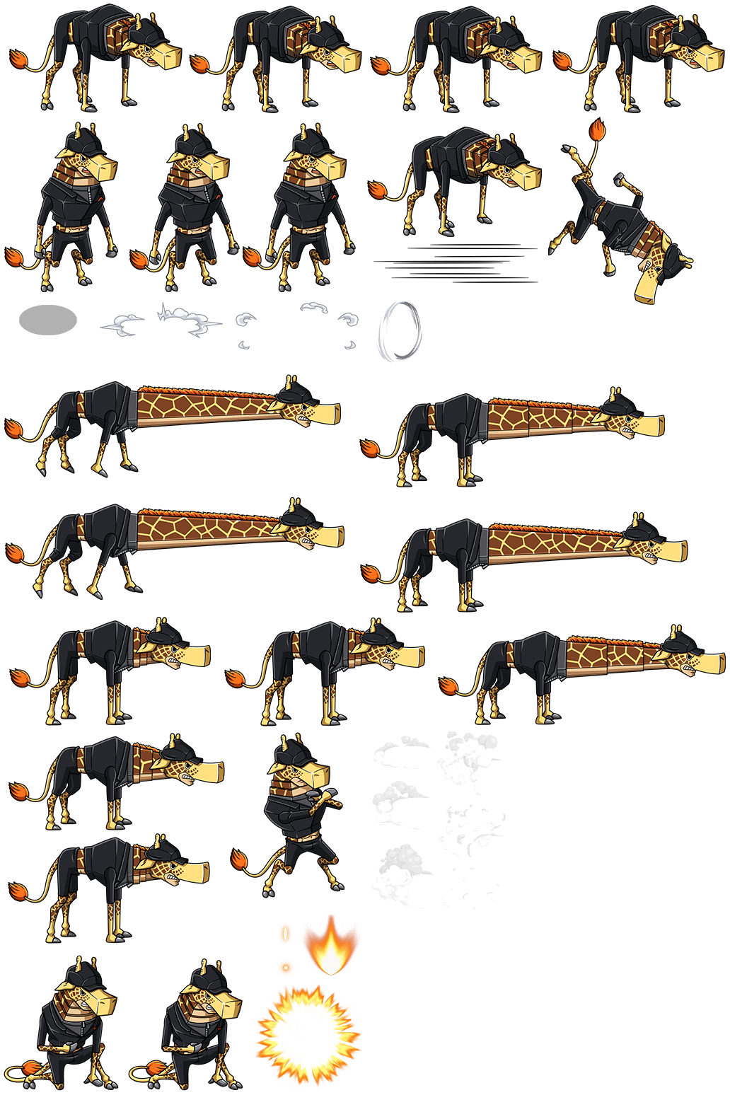 #2483 - Kaku - Giraffe Swordsman