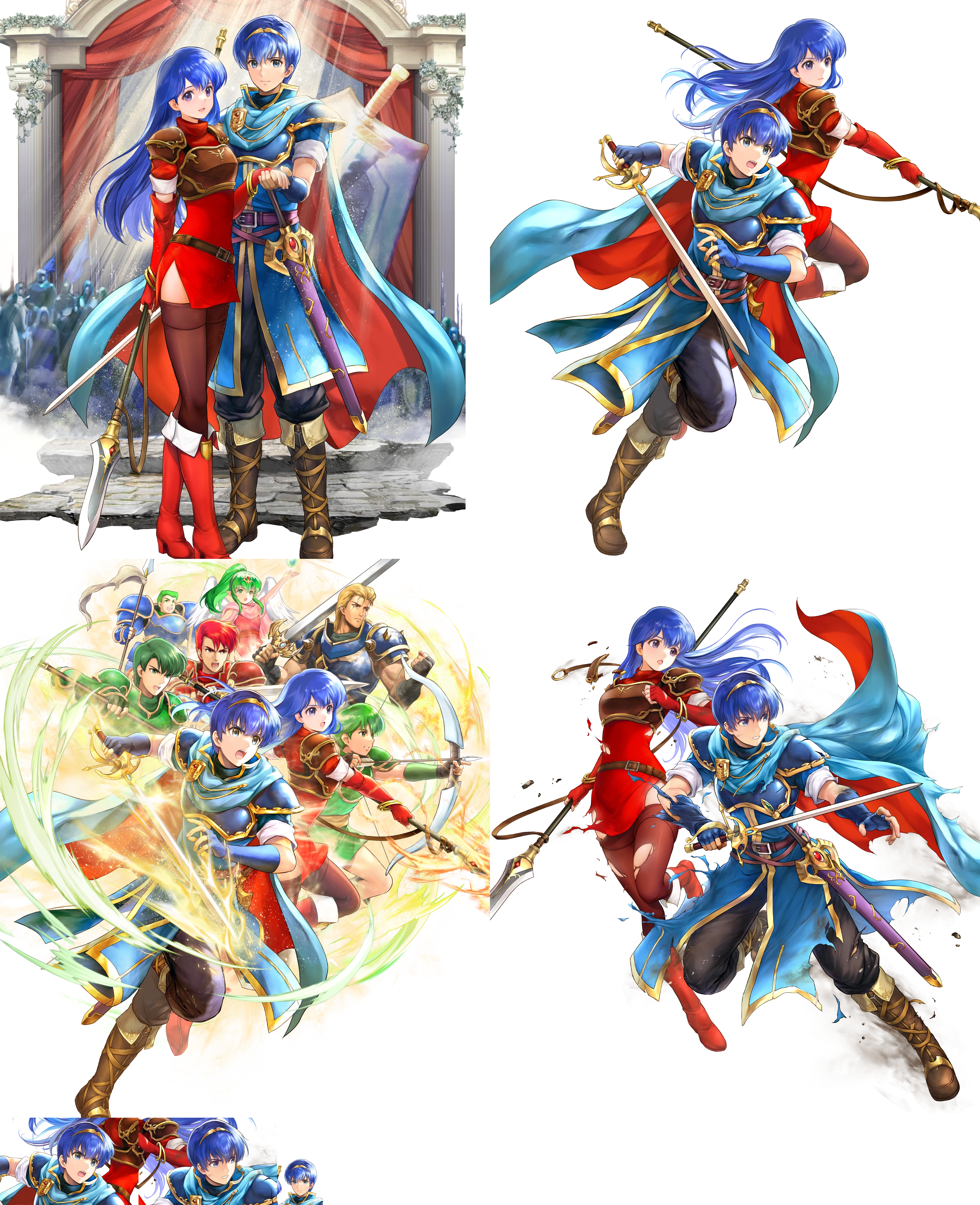 Marth & Caeda (Love and Courage)
