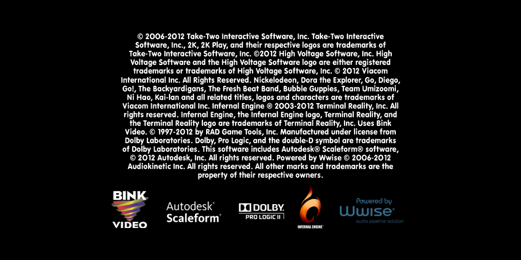 Copyright Screen