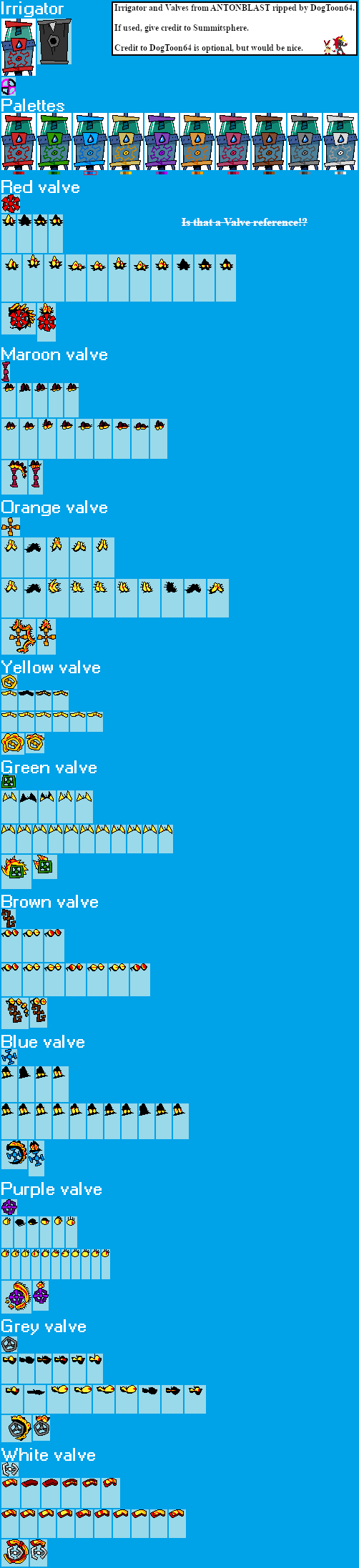 Irrigator & Valves