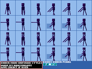 Enderman (Infernax-Style)