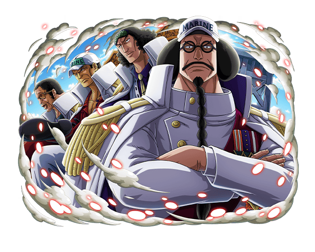 #3722 - Sengoku - Fleet Admiral Protecting Marineford