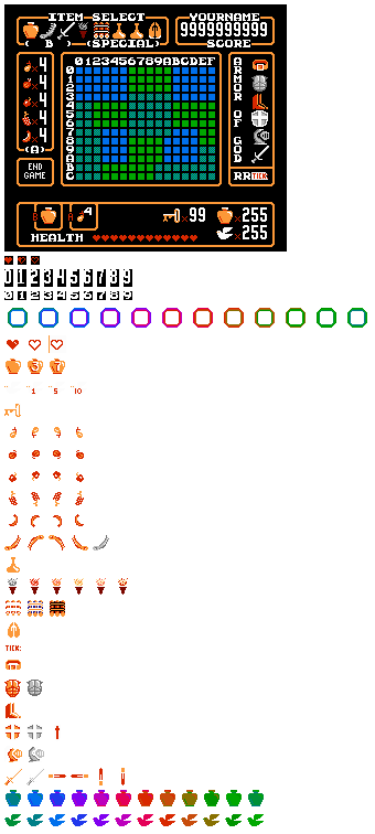 Items & Menu