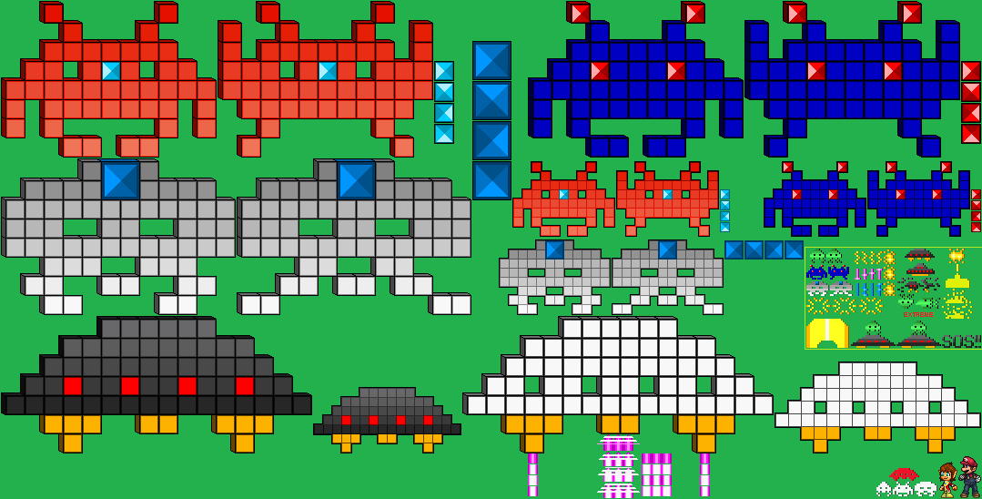 Space Invaders Extreme Bosses
