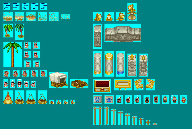 Stage 1 Objects & NPCs