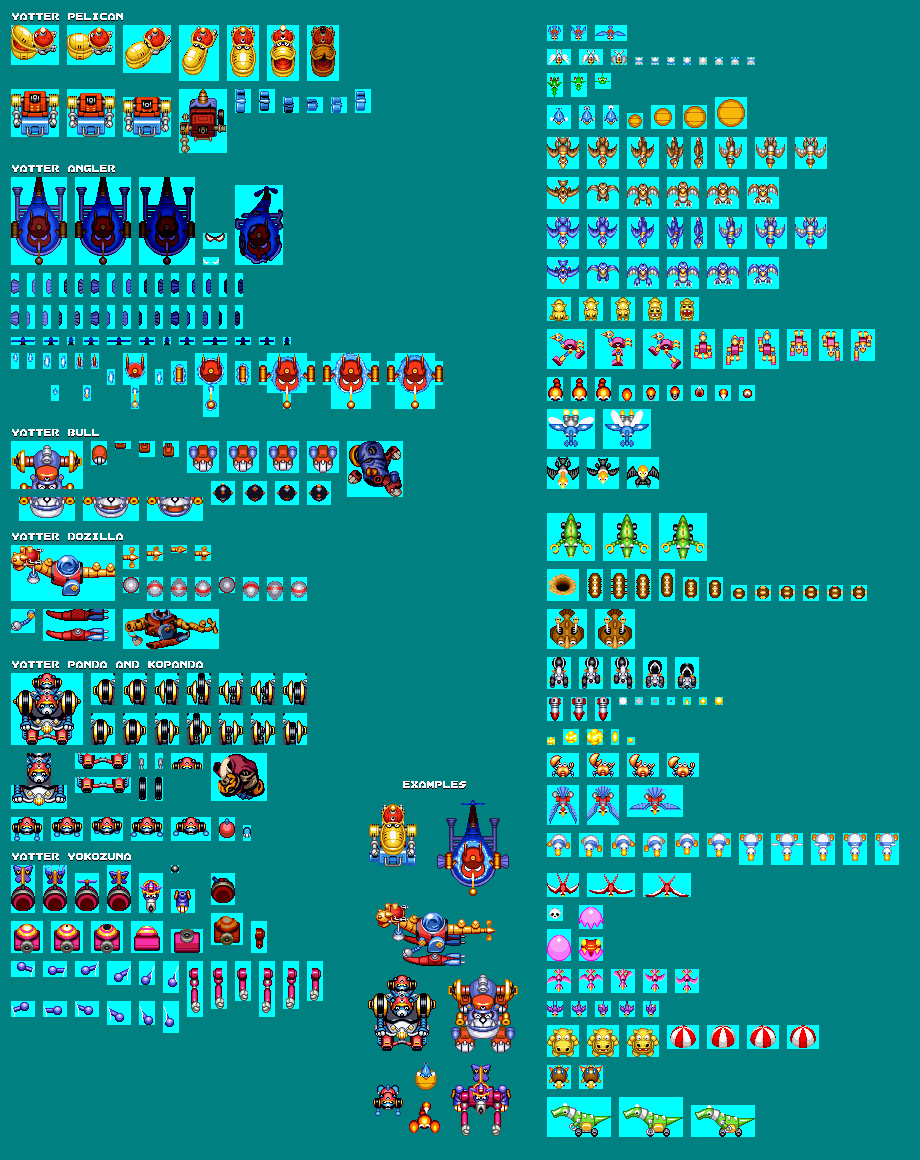 Stage 1 Enemies