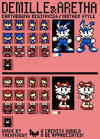 DeMille and Aretha (Earthbound Beginnings/MOTHER-Style)